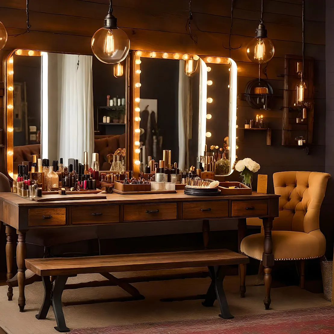 Spiegel nach Maß für Friseursalons und Make-Up